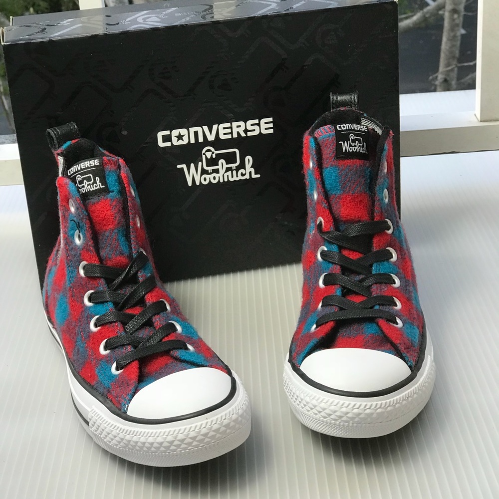 NWT Converse&Woolrich Chelsee Casino W AUTHENTIC - Picture 3 of 8
